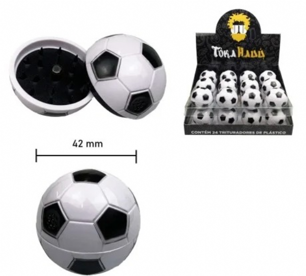 Dichavador/Trituradror Bola Futebol 2 Partes